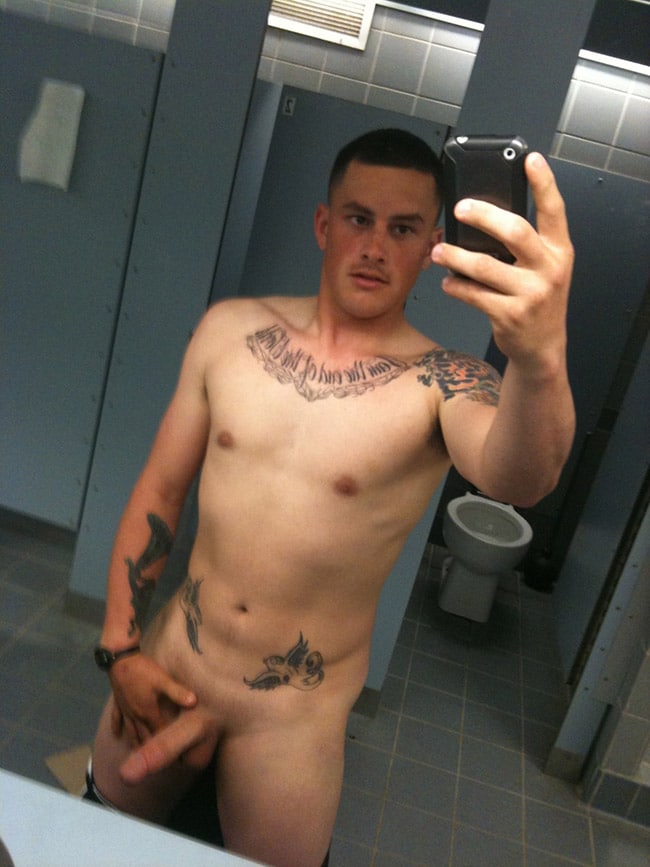Tattooed Sexy Guy's Cock