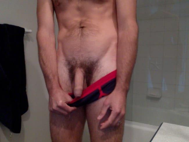 Hot Dude Shows Penis