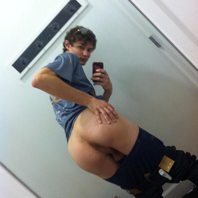 Hot Guy Showing His Asshole