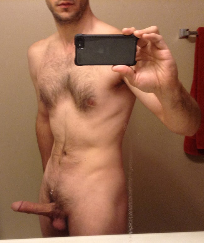 Sexy Hairy Stud's Cock